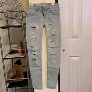 American Eagle super low rise jegging